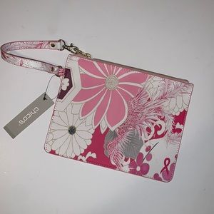 Chico’s Thin Floral Printed Zip Pouch